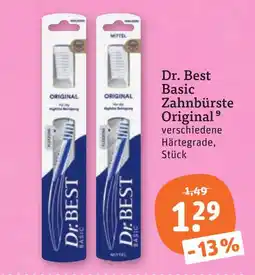 tegut Dr. best basic zahnbürste original Angebot