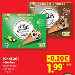 Lidl Bon gelati hörnchen Angebot