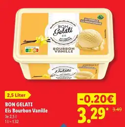 Lidl Bon gelati eis bourbon vanille Angebot