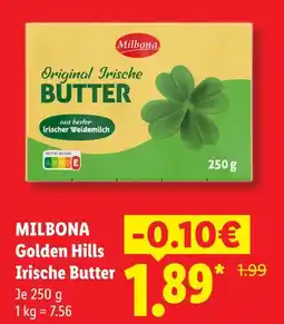 Lidl Milbona golden hills irische butter Angebot