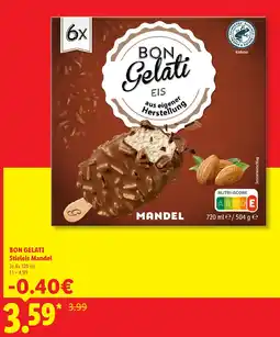 Lidl Bon gelati stieleis mandel Angebot