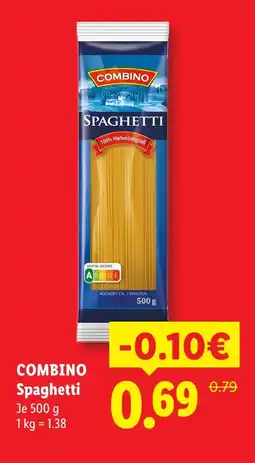 Lidl Combino spaghetti Angebot
