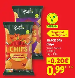 Lidl Snack day chips Angebot