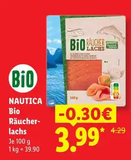 Lidl Nautica bio räucherlachs Angebot