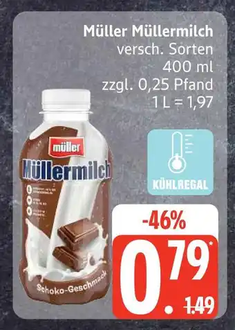 Edeka Müller müllermilch Angebot