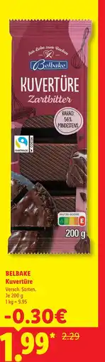 Lidl Belbake kuvertüre Angebot