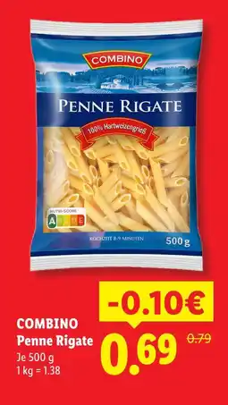 Lidl Combino penne rigate Angebot
