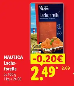 Lidl Nautica lachsforelle Angebot