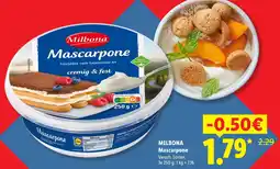 Lidl Milbona mascarpone Angebot