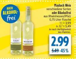 diska Maybach riesling Angebot