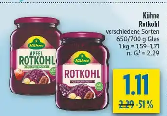 diska Kühne apfel rotkohl Angebot