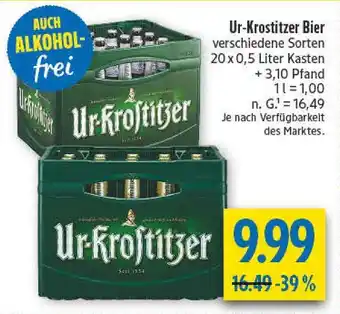 diska Ur-krostitzer bier Angebot