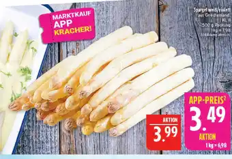 Marktkauf Spargel weiß/violett Angebot