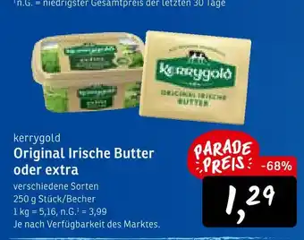 KONSUM Kerrygold original irische butter oder extra Angebot