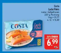 Marktkauf Costa lachs filets Angebot