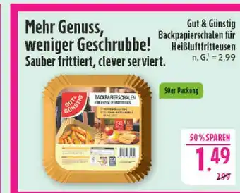 Marktkauf Gut & günstig backpapierschalen Angebot