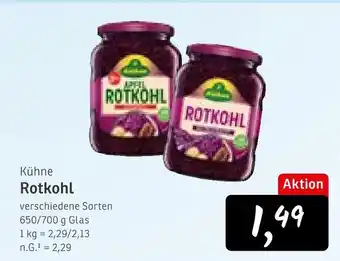 KONSUM Kühne rotkohl Angebot