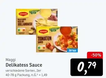 KONSUM Maggi delikatess sauce Angebot