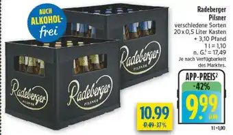 diska Radeberger pilsner Angebot