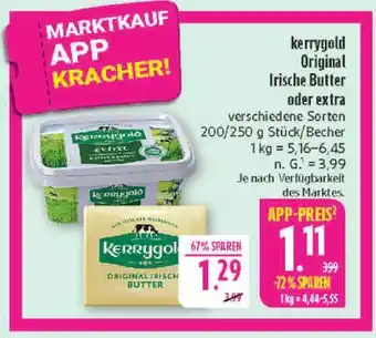 Marktkauf Kerrygold original irische butter Angebot