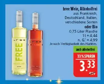 Marktkauf Bree wein alkoholfrei Angebot