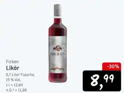 KONSUM Ficken likör Angebot