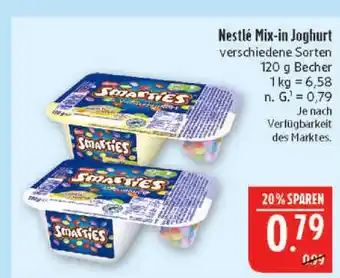 Marktkauf Nestlé mix-in joghurt Angebot