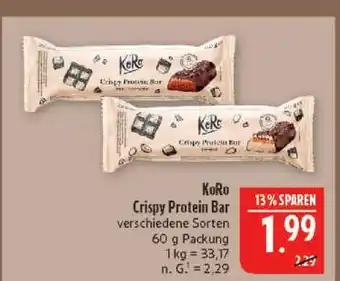 Marktkauf Koro crispy protein bar Angebot