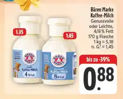 Edeka Bären marke kaffee-milch 4% fett Angebot