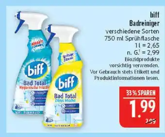 Marktkauf Biff bad total hygienische frische Angebot