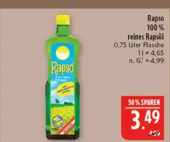 Marktkauf Rapso 100 % reines rapsöl Angebot