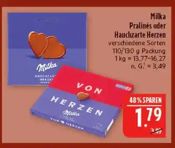 Marktkauf Milka pralinés Angebot
