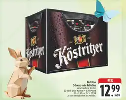 Edeka Köstritzer schwarz- oder kellerbier Angebot