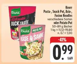 Edeka Knorr asia noodles duck taste Angebot