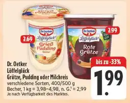 Edeka Dr. oetker grieß pudding natur Angebot