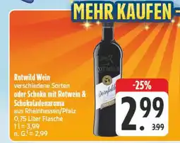 Edeka Rotwild wein Angebot