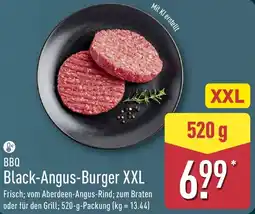 Aldi Nord BBQ Black-Angus-Burger XXL Angebot
