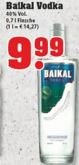 trinkgut Baikal Vodka Angebot