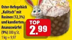 Mix Markt Oster-Hefegebäck „Kulitsch" mit Rosinen und kandierten Ananaswürfel Angebot