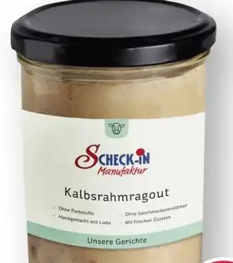 Scheck-in-Center Scheck-in Manufaktur Kalbsrahmragout Angebot