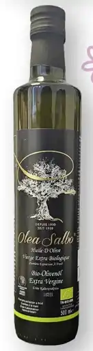 Edeka Olea Salbo Bio Natives Olivenöl Extra Angebot