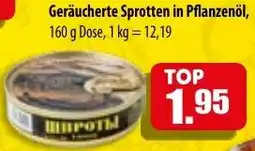 Mix Markt Geräucherte Sprotten in Pflanzenöl Angebot