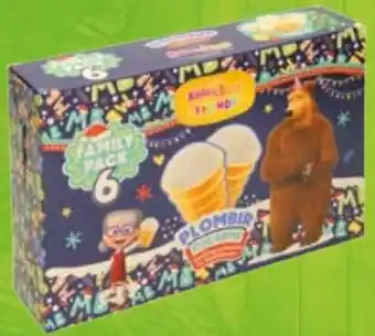 Mix Markt Eiscreme mit Vanillegeschmack Plombir Angebot