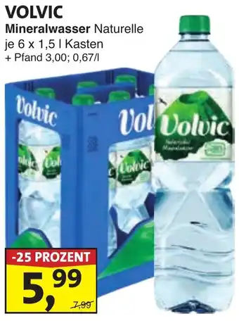 Lösch Depot VOLVIC Mineralwasser Naturelle Angebot