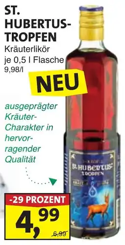 Lösch Depot ST. HUBERTUS TROPFEN Kräuterlikör Angebot