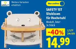 Lidl SAFETY 1ST Sitzkissen für Hochstuhl Angebot