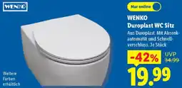 Lidl WENKO Duroplast WC Sitz Angebot