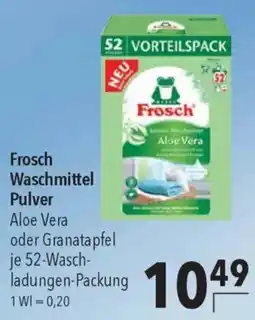 CITTI Markt Frosch Waschmittel Pulver Angebot