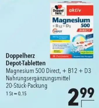 CITTI Markt Doppelherz Depot-Tabletten Angebot