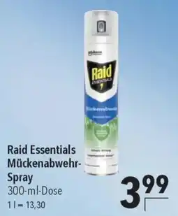 CITTI Markt Raid Essentials Mückenabwehr- Spray Angebot
